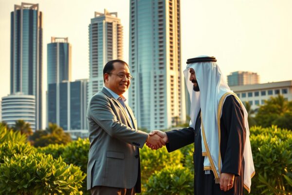 Indonesia Jalin Kemitraan Strategis Ekonomi dengan UEA Indonesia Jalin Kemitraan Strategis Ekonomi dengan UEA