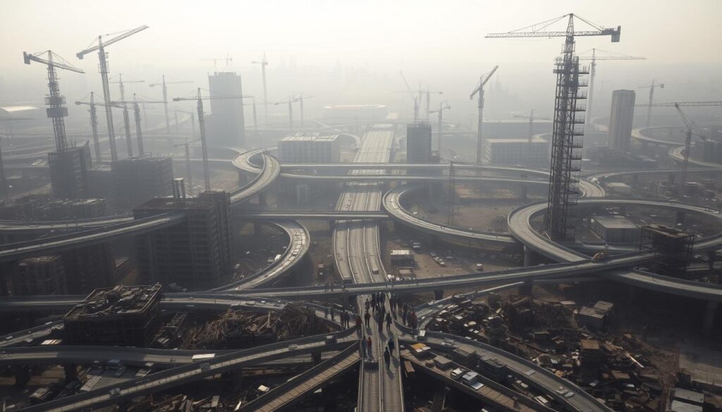 hambatan infrastruktur