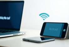 transfer file android ke laptop wifi