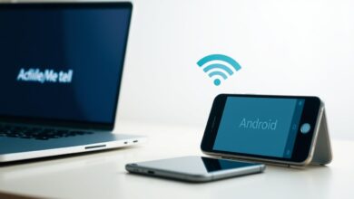 transfer file android ke laptop wifi