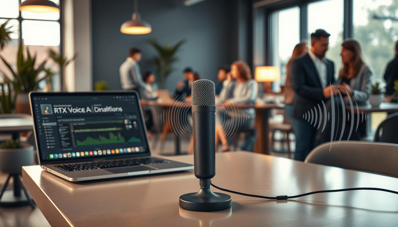 Mic dynamic USB + RTX Voice